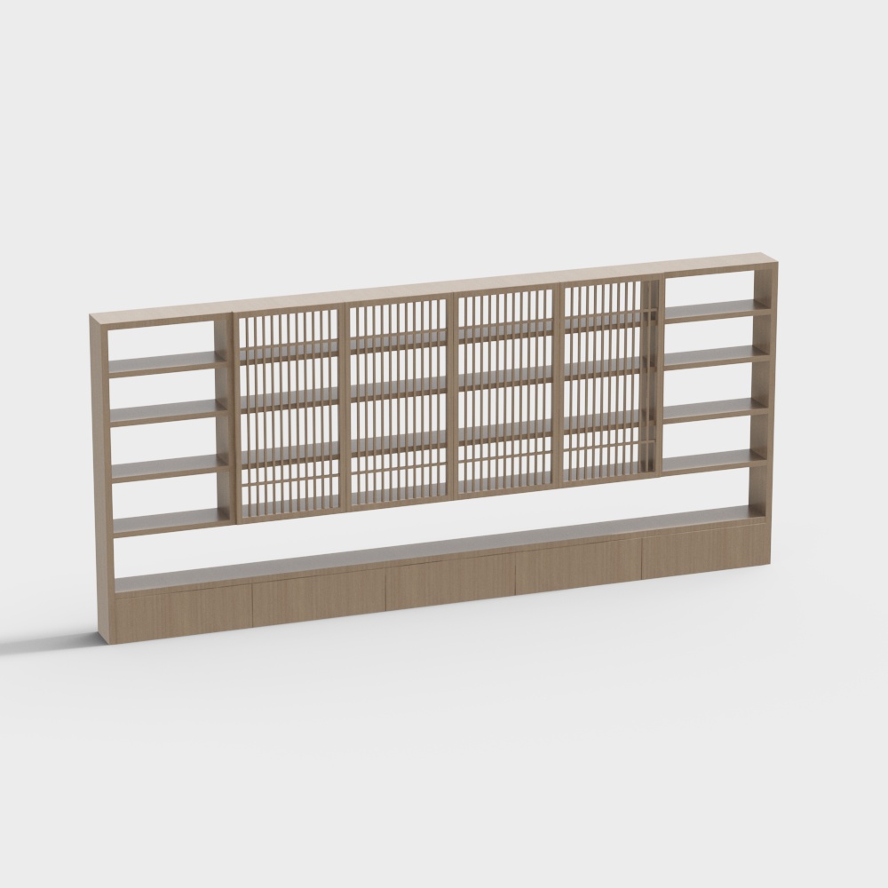 New Chinese-style Solid Wood Tea Cabinet Decorative Cabinet for Tea Room