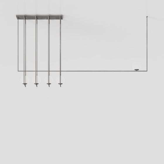Contemporary Hanging Light 3D model for Modern Design