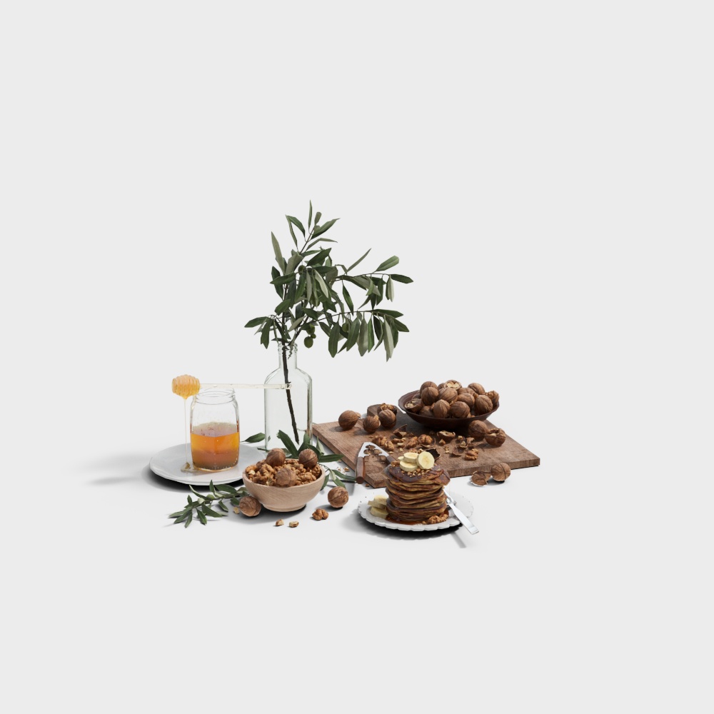 Modern Food Combination Ornament