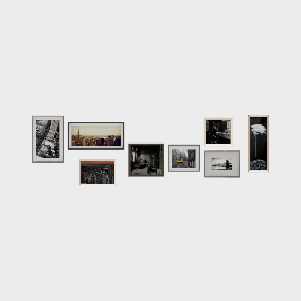 Combinazione di Pittura Decorativa Moderna Minimalista