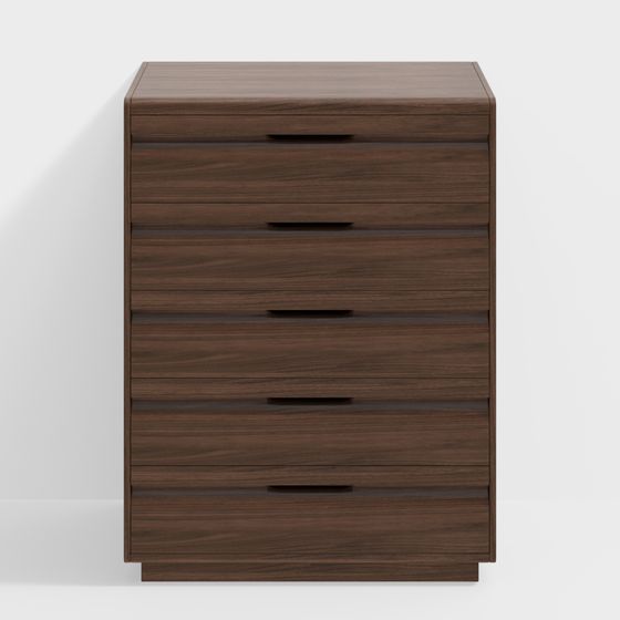 Urban Window Nightstand 3D model