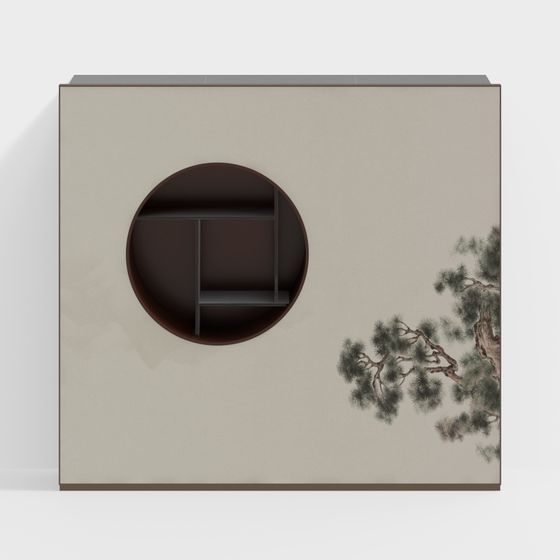 Traditional and Modern Fusion 3D Model for Interior Design