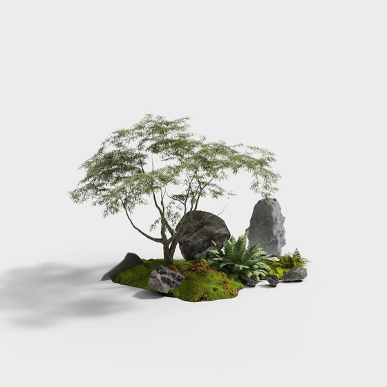 Forest Corner 3D model