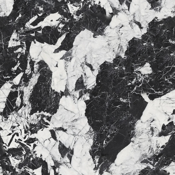 Stylish Black Slate Pattern 3D Model