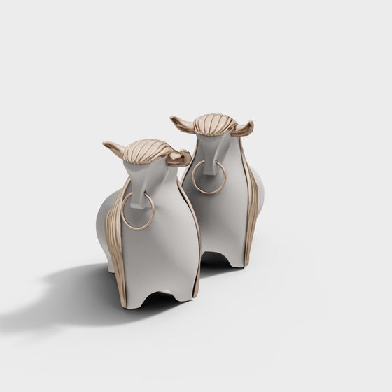 Adorable Low-Poly Sheep 3D Model for Design