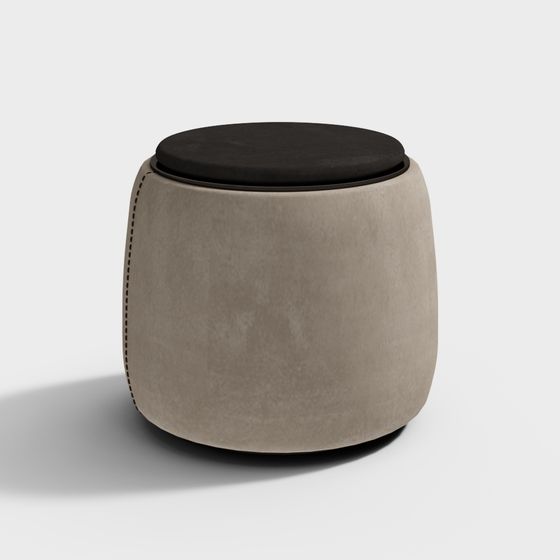 네오 차이나 스타일 원형 차 의자