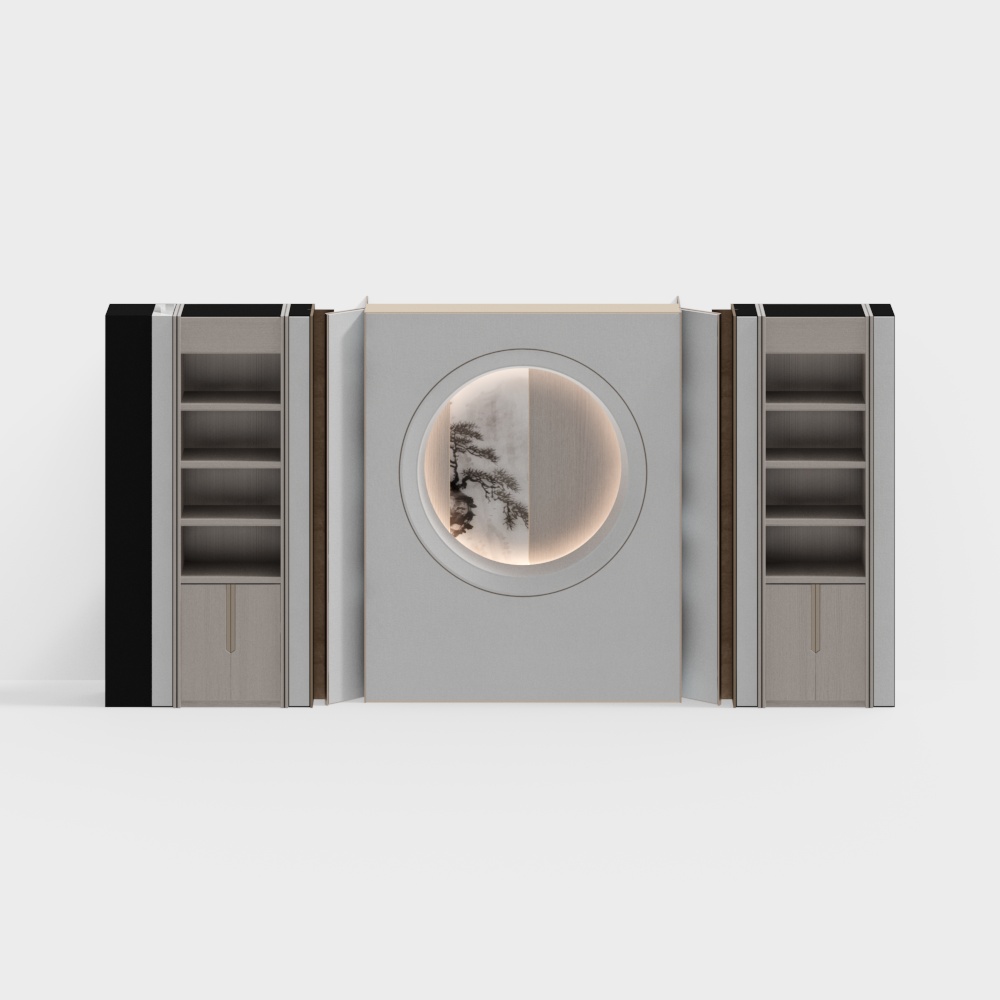 Gabinete de Almacenamiento Estilo Neo-China