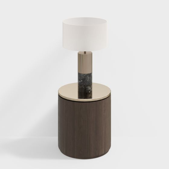 Chic 3D Model Lamp Table for Stylish Homes
