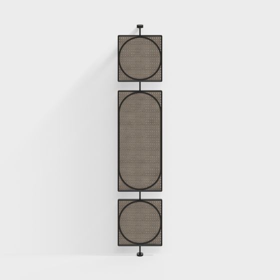 Urban Grid Shelf 3D model