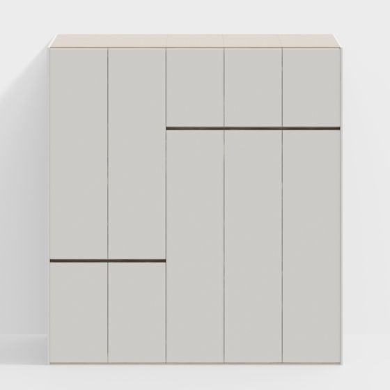 City Window Cabinet 3D model