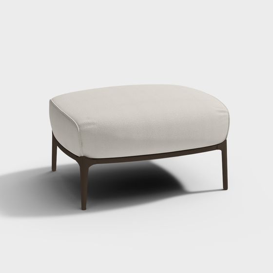 Urban Comfort Ottoman 3D model