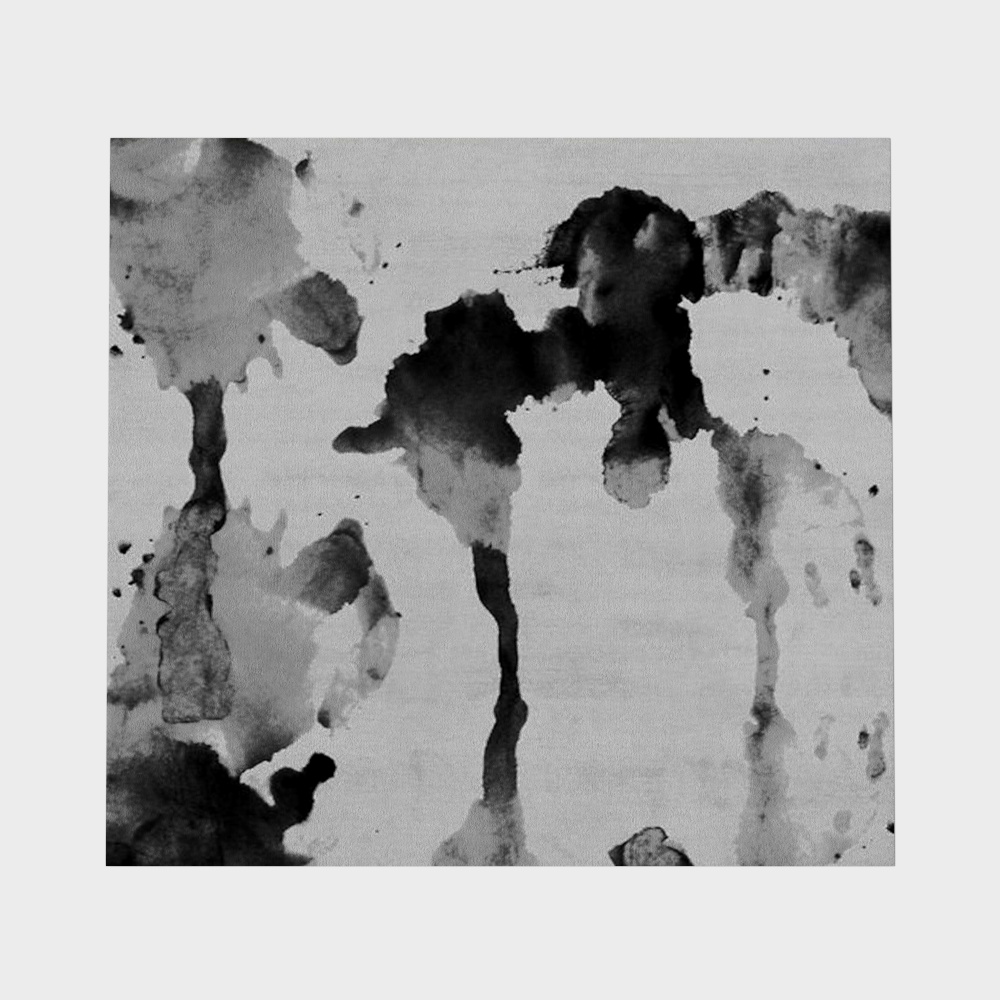 Ink Blot 3D Model – Low Poly Realistic Design