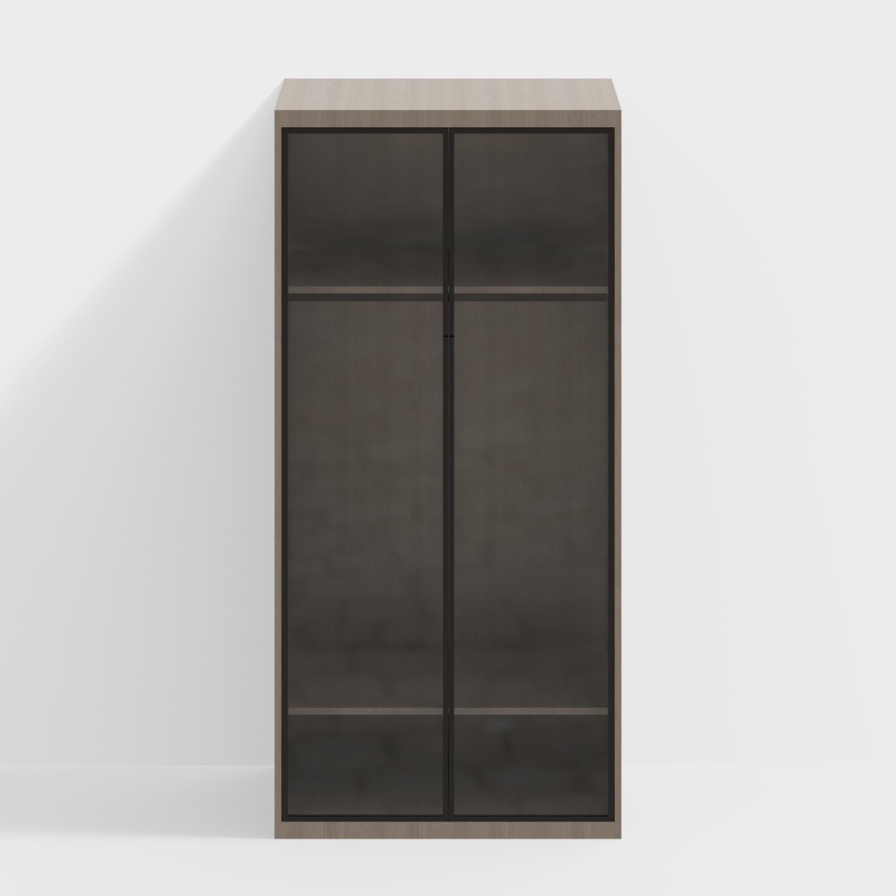 Custom Glass Wardrobe