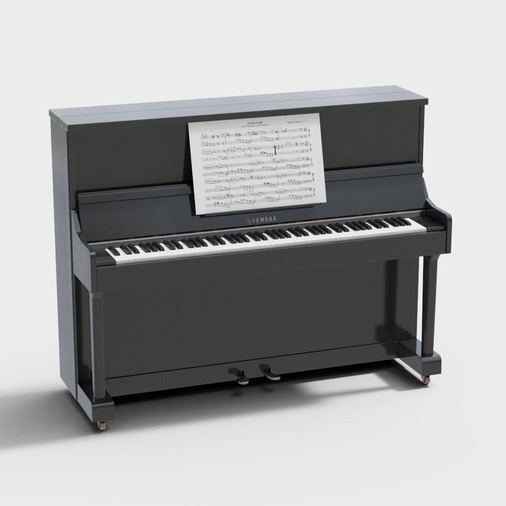 New Chinese-Style Tea Room Piano