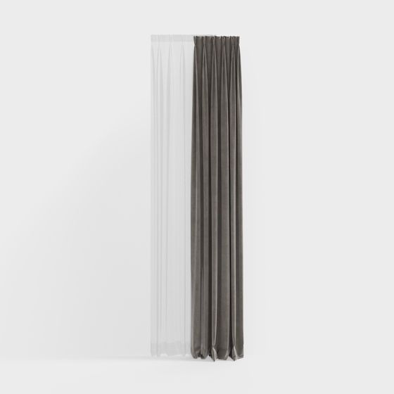 Ethereal Curtain 3D model for Artistic Use