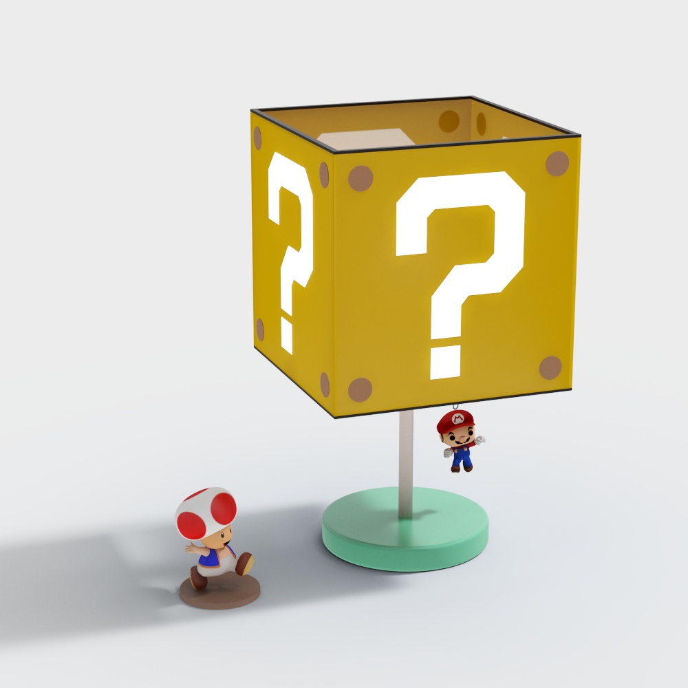 Vibrant Super Mario Theme 3D model