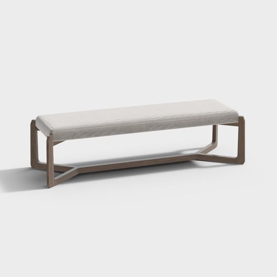 Urban Bench 3D model for Creative Spaces