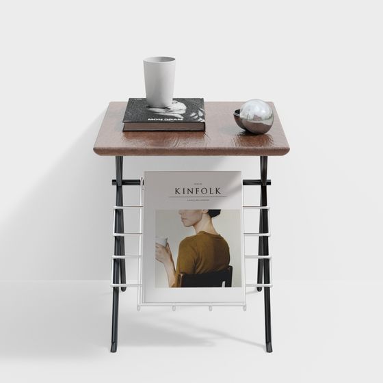 Minimalist Side Table 3D model