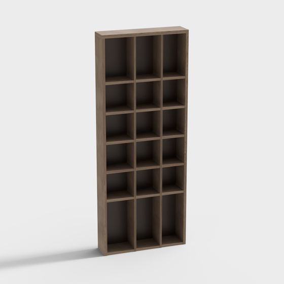 Urban Shelf 3D Model for Modern Interiors
