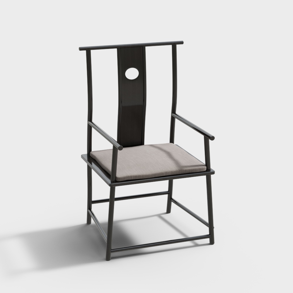 New Chinese-Style Tea Room Tea Chair