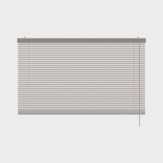 Sleek Gray Blinds 3D model for Contemporary Interiors