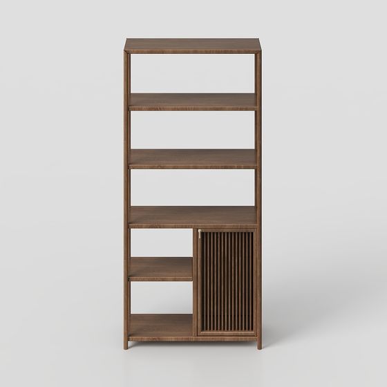Urban Elegance Bookshelf 3D model