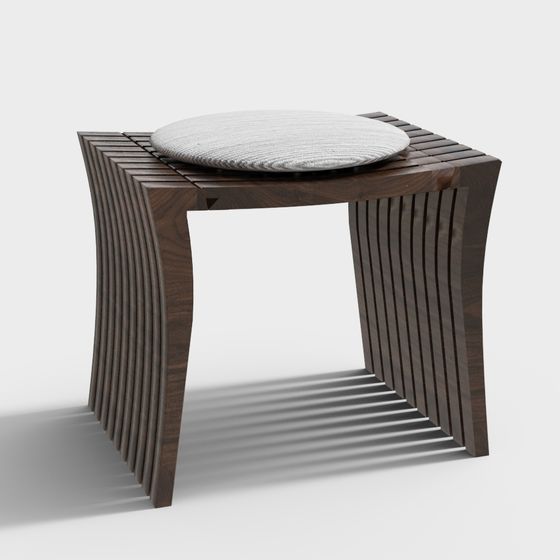 네오 차이나 스타일의 고급 목재 차 의자