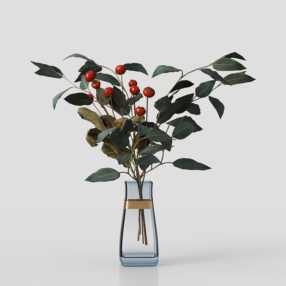 신중국식 차 방 꽃 장식