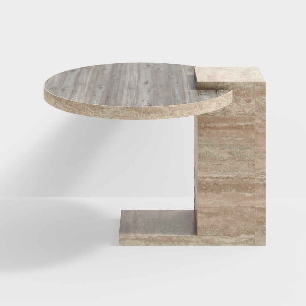 Melon - Vintage Style Side Table 4