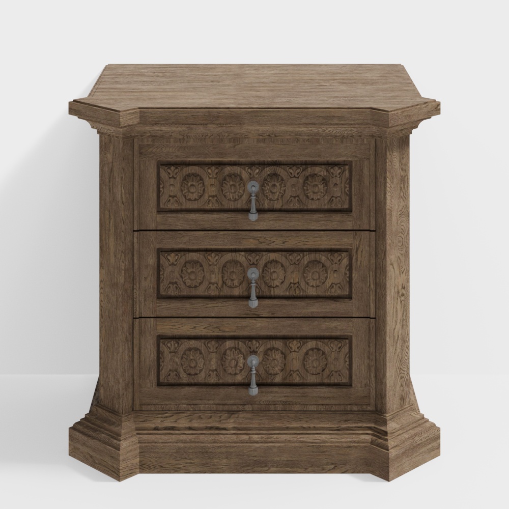 European Style Bedside Table
