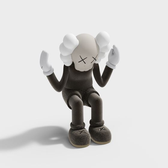 Kaws Companion 3D model