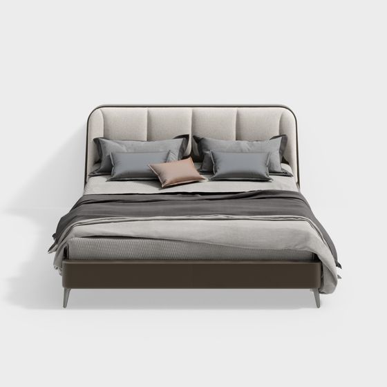 Urban Comfort Bed 3D model