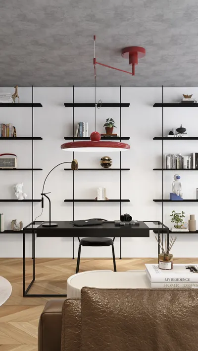 Modern Minimalist Spaces with Gray & Wood