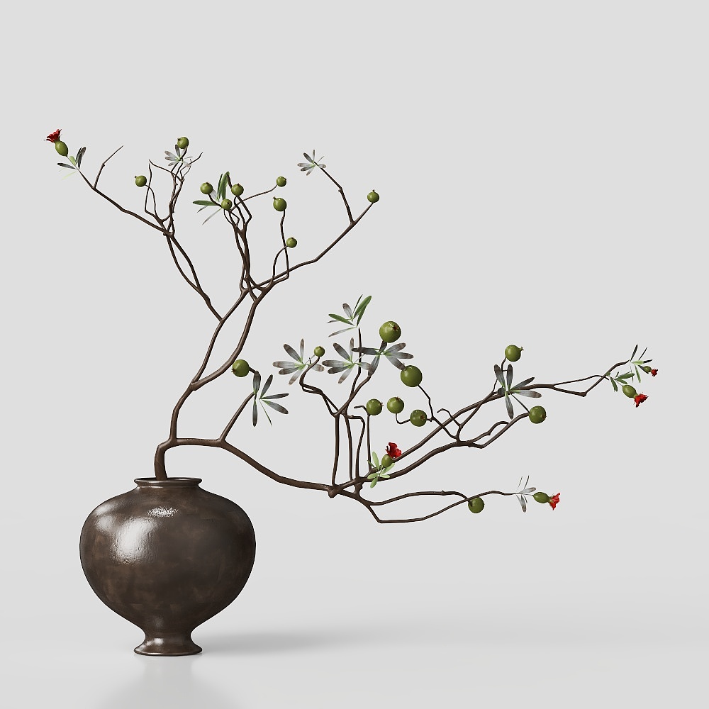 Vaso da Fiore Sala da Tè Stile Neo-Cinese