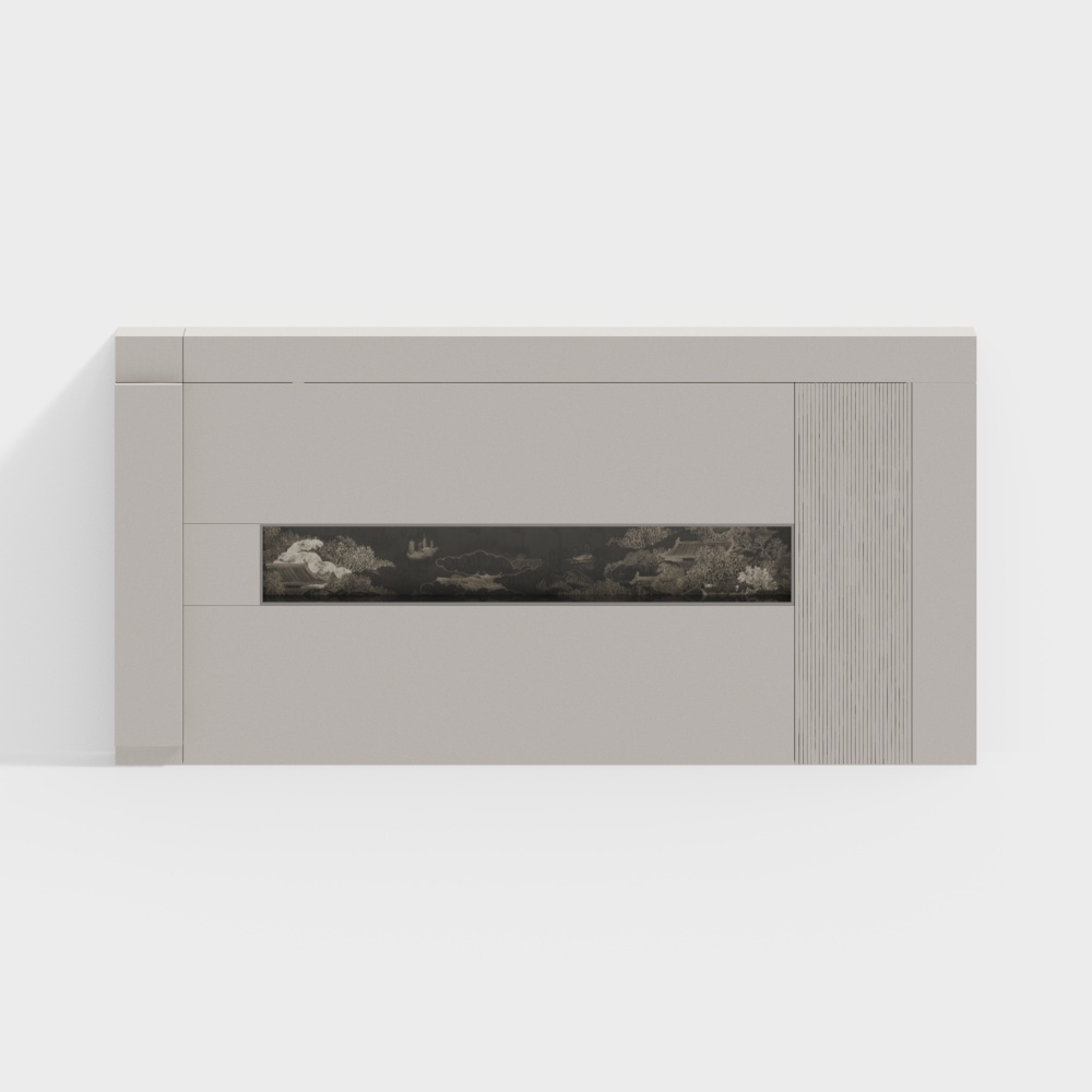 Parete di Sfondo per Sala da Tè in Nuovo Stile Cinese