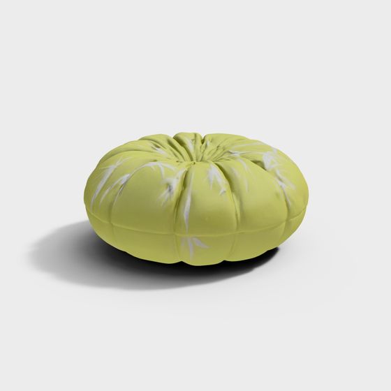 Charming Low-Poly Pumpkin Lantern 3D model