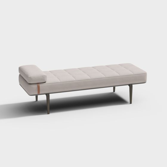 Urban Relaxation Chaise 3D model