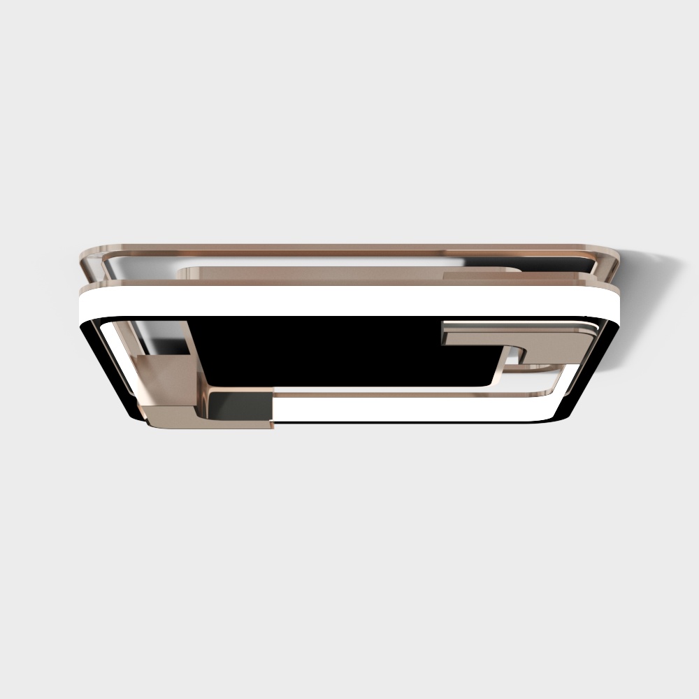 Lumière de plafond carrée moderne pour salon