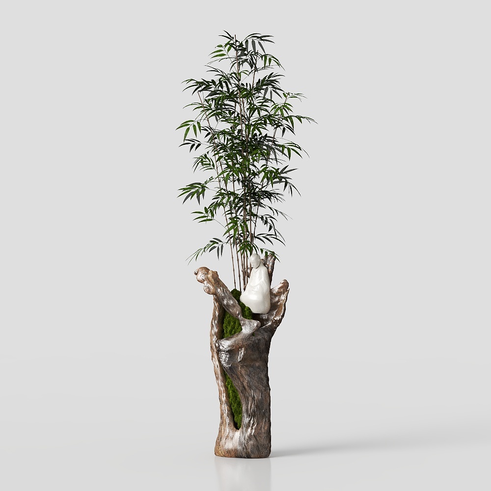 Ornamento di Pianta Verde Ze Yi DS34608