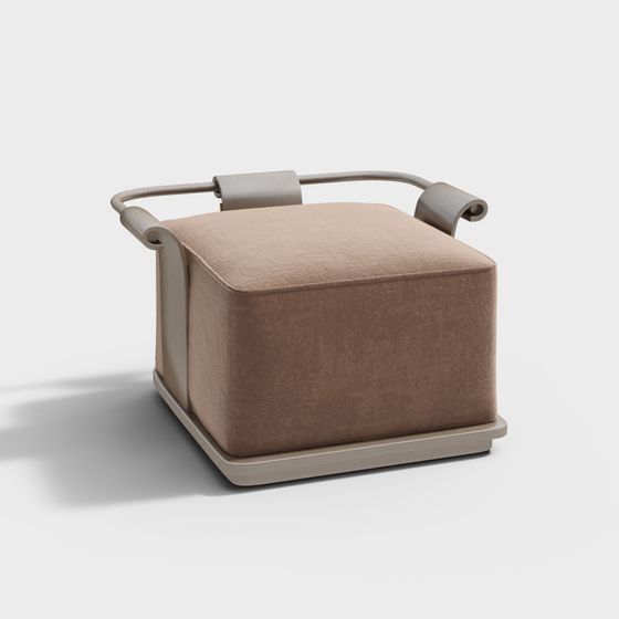 Urban Comfort Ottoman 3D model