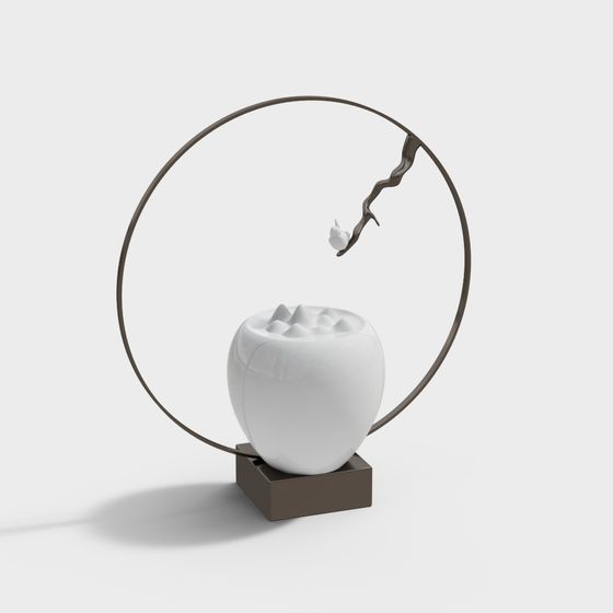 Aerial Nest 3D model - Nature Meets Modern Art