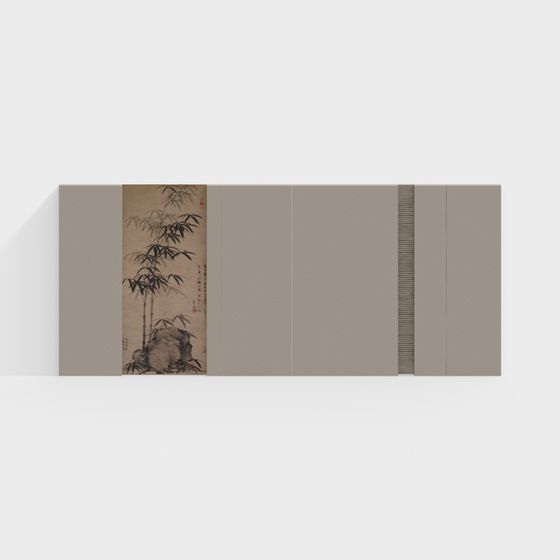 Bamboo Grove Serenity 3D model