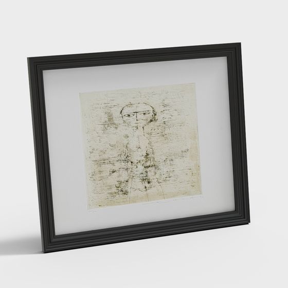 Abstract Portrait 3D model