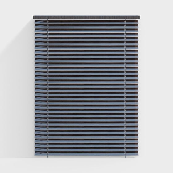 Low Poly Shutter 3D model