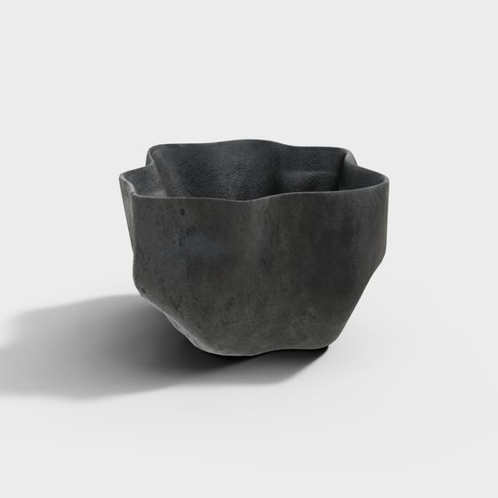 Natural Stone Bowl 3D model