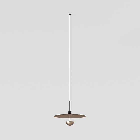 Modern Low-Poly Chandelier 3D model