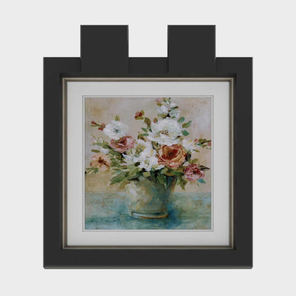 Spring Essence in a Vase 3D model