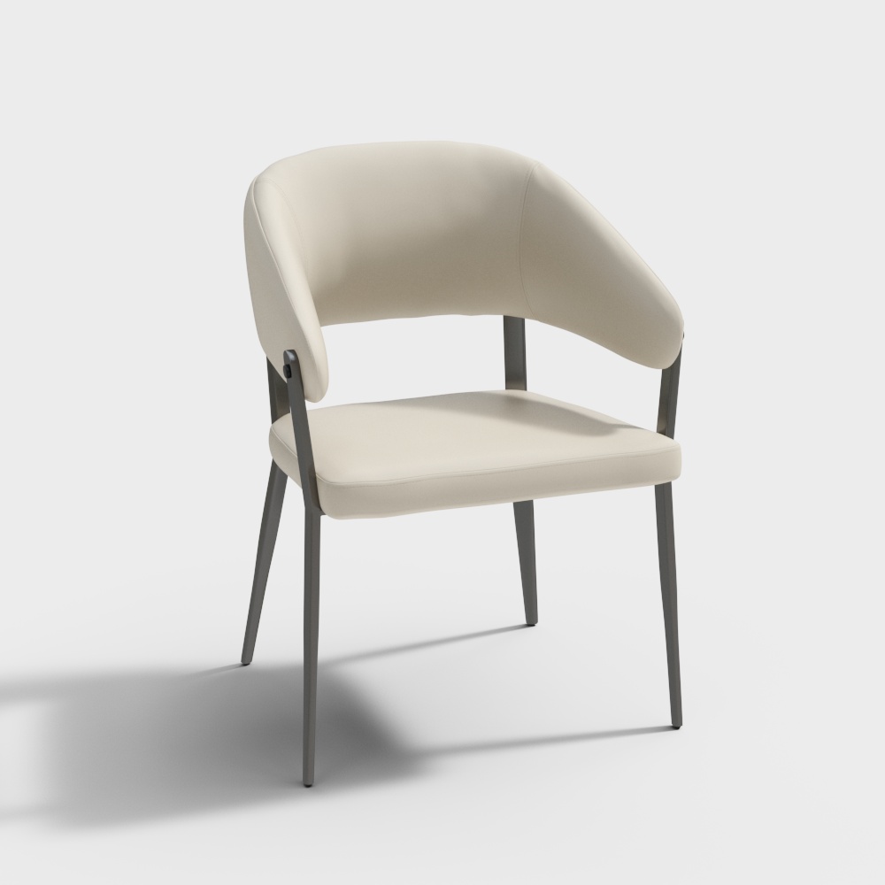 Y072 Carla Almond Dining Chair