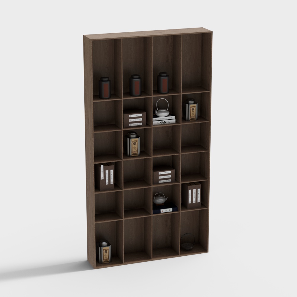 Neuer chinesischer Song-Stil Teeraum Teeschrank Bücherregal Dekorationsschrank