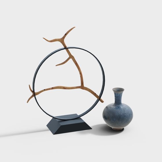 Natural Ring 3D model for Creative Projects